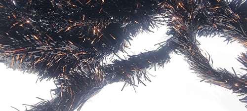 Semperfli Copper Tinsel Fleck 15mm Large Black